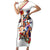 Kentucky Horse Racing Short Sleeve Bodycon Dress 2025 Happy 151st Anniversary With Roses LT14
