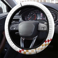 Kentucky Horse Racing Steering Wheel Cover 2025 Happy 151st Anniversary With Roses LT14