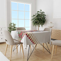 Kentucky Horse Racing Tablecloth 2025 Happy 151st Anniversary With Roses LT14