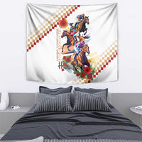 Kentucky Horse Racing Tapestry 2025 Happy 151st Anniversary With Roses LT14