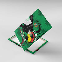 Custom Bolivia Football Canvas Wall Art Andean Condor Vamo La Verde
