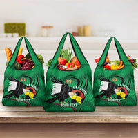 Custom Bolivia Football Grocery Bag Andean Condor Vamo La Verde