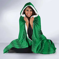 Custom Bolivia Football Hooded Blanket Andean Condor Vamo La Verde