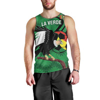 Custom Bolivia Football Men Tank Top Andean Condor Vamo La Verde