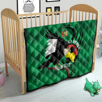 Custom Bolivia Football Quilt Andean Condor Vamo La Verde