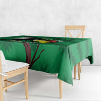 Custom Bolivia Football Tablecloth Andean Condor Vamo La Verde