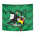Custom Bolivia Football Tapestry Andean Condor Vamo La Verde