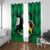 Custom Bolivia Football Window Curtain Andean Condor Vamo La Verde