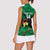 Custom Bolivia Football Women Sleeveless Polo Shirt Andean Condor Vamo La Verde