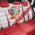 Custom Peru Football Back Car Seat Cover La Bicolor Coat Of Arms Style