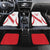 Custom Peru Football Car Mats La Bicolor Coat Of Arms Style