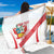 Custom Peru Football Sarong La Bicolor Coat Of Arms Style