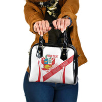 Custom Peru Football Shoulder Handbag La Bicolor Coat Of Arms Style