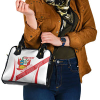 Custom Peru Football Shoulder Handbag La Bicolor Coat Of Arms Style