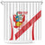 Custom Peru Football Shower Curtain La Bicolor Coat Of Arms Style