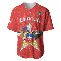 Custom Chile Football Baseball Jersey Vamos La Roja
