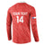 Custom Chile Football Button Sweatshirt Vamos La Roja
