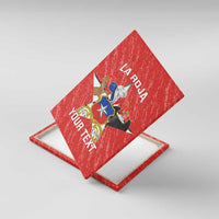 Custom Chile Football Canvas Wall Art Vamos La Roja