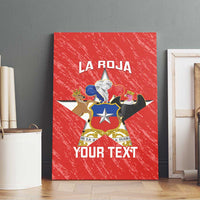 Custom Chile Football Canvas Wall Art Vamos La Roja