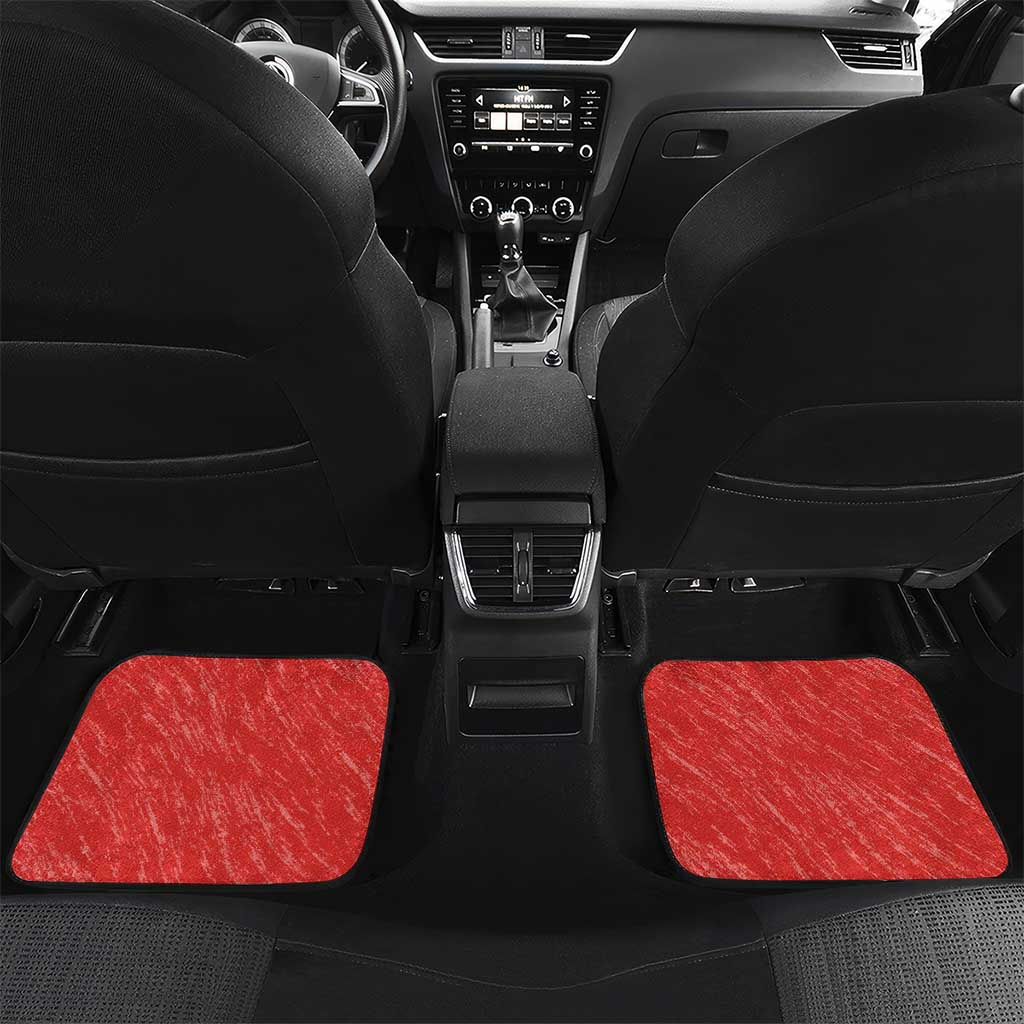 Custom Chile Football Car Mats Vamos La Roja