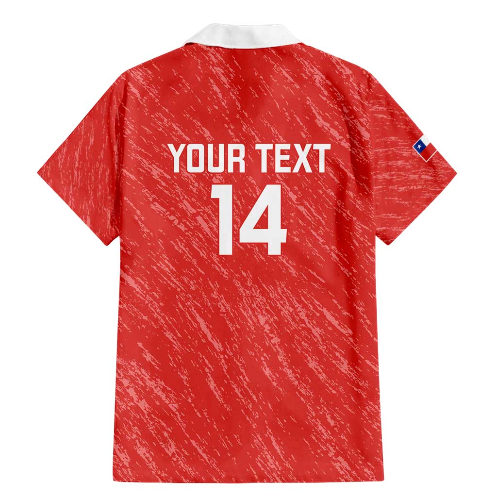 Custom Chile Football Family Matching Mermaid Dress and Hawaiian Shirt Vamos La Roja