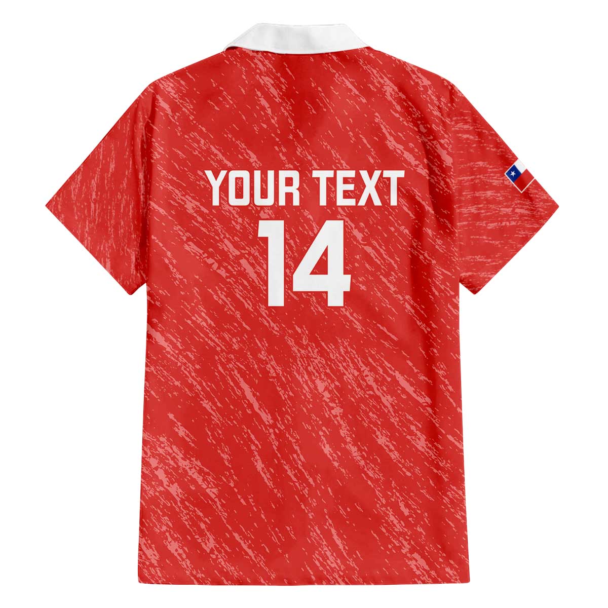 Custom Chile Football Family Matching Off The Shoulder Long Sleeve Dress and Hawaiian Shirt Vamos La Roja