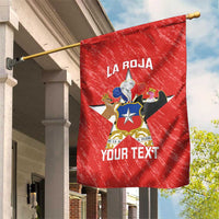 Custom Chile Football Garden Flag Vamos La Roja