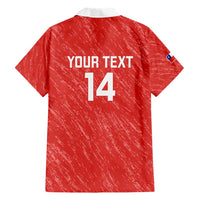 Custom Chile Football Hawaiian Shirt Vamos La Roja