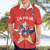 Custom Chile Football Hawaiian Shirt Vamos La Roja