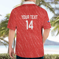 Custom Chile Football Hawaiian Shirt Vamos La Roja