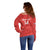 Custom Chile Football Off Shoulder Sweater Vamos La Roja