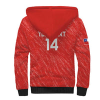 Custom Chile Football Sherpa Hoodie Vamos La Roja