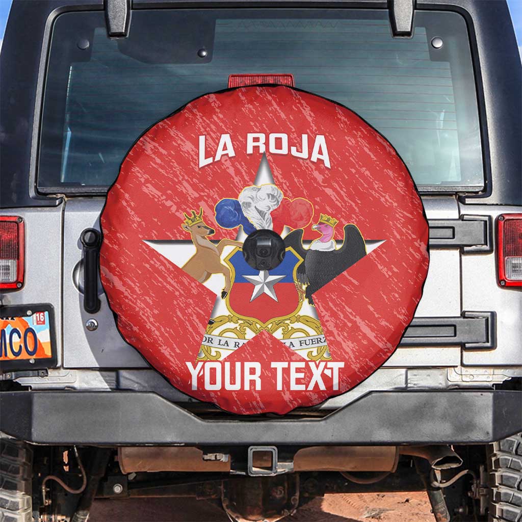 Custom Chile Football Spare Tire Cover Vamos La Roja