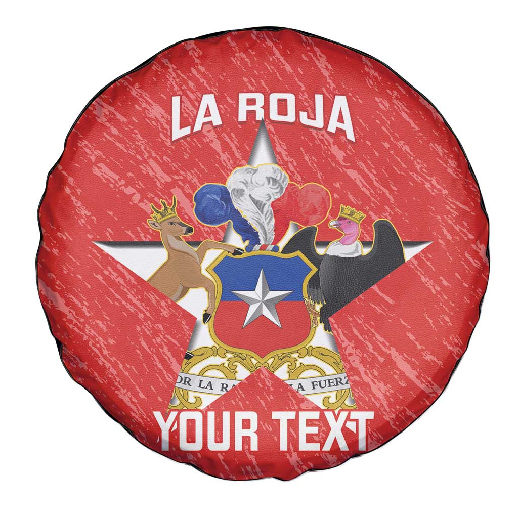 Custom Chile Football Spare Tire Cover Vamos La Roja