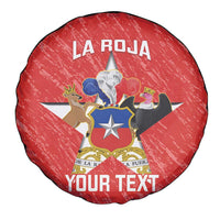 Custom Chile Football Spare Tire Cover Vamos La Roja