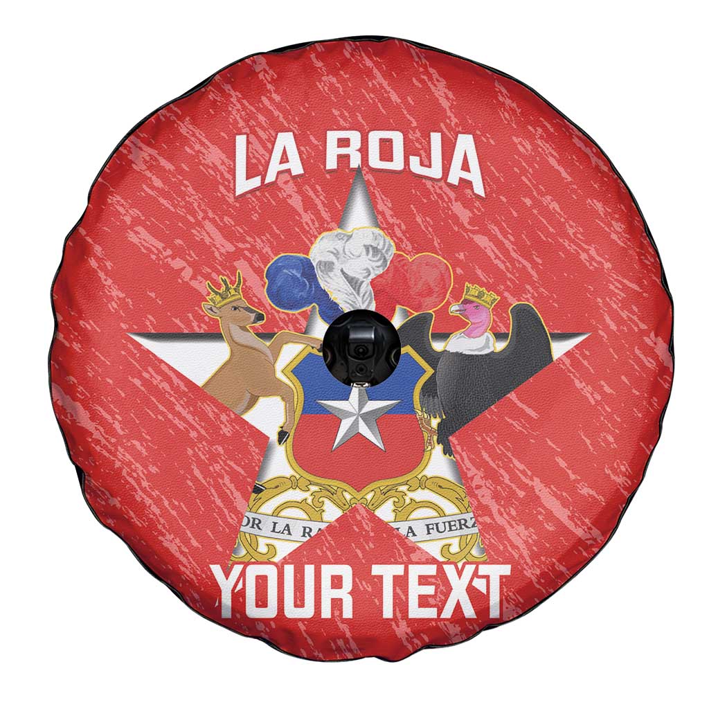 Custom Chile Football Spare Tire Cover Vamos La Roja