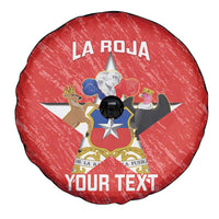 Custom Chile Football Spare Tire Cover Vamos La Roja