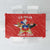 Custom Chile Football Tablecloth Vamos La Roja