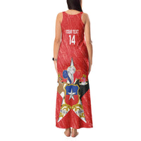 Custom Chile Football Tank Maxi Dress Vamos La Roja