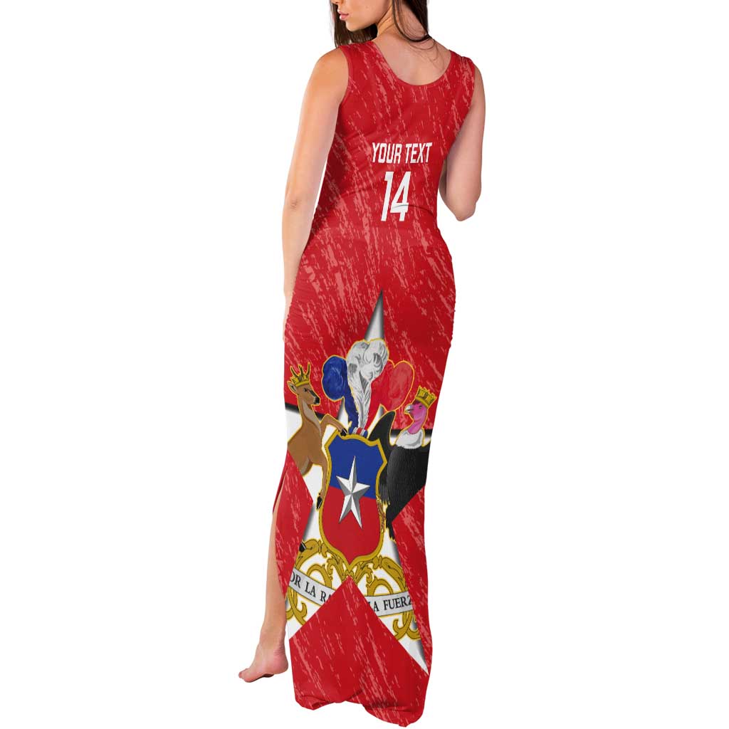 Custom Chile Football Tank Maxi Dress Vamos La Roja