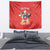 Custom Chile Football Tapestry Vamos La Roja