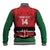 Custom Kenya Football Baseball Jacket Come On Harambee Stars