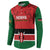 Custom Kenya Football Button Sweatshirt Come On Harambee Stars
