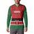 Custom Kenya Football Button Sweatshirt Come On Harambee Stars