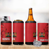 Custom Kenya Football 4 in 1 Can Cooler Tumbler Come On Harambee Stars