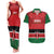 Custom Kenya Football Couples Matching Tank Maxi Dress and Hawaiian Shirt Come On Harambee Stars