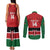 Custom Kenya Football Couples Matching Tank Maxi Dress and Long Sleeve Button Shirt Come On Harambee Stars