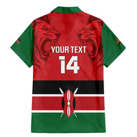 Custom Kenya Football Family Matching Mermaid Dress and Hawaiian Shirt Come On Harambee Stars