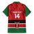 Custom Kenya Football Family Matching Mermaid Dress and Hawaiian Shirt Come On Harambee Stars