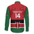 Custom Kenya Football Family Matching Short Sleeve Bodycon Dress and Hawaiian Shirt Come On Harambee Stars